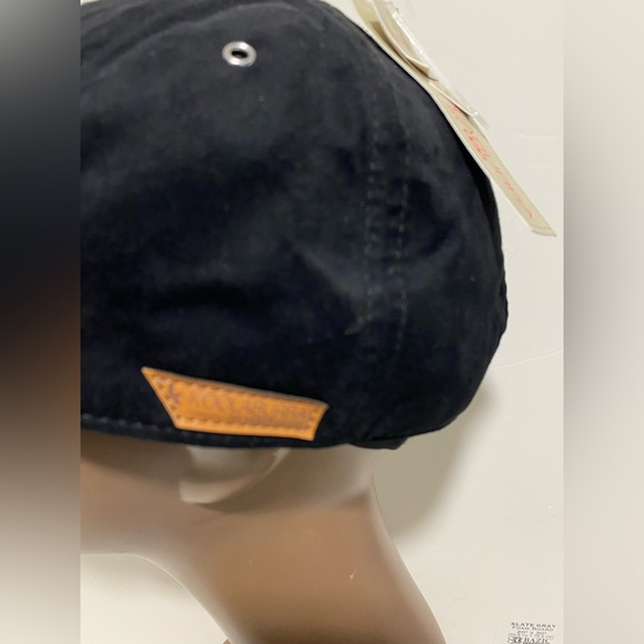 UGG KOOLABURRA Faux Suede Faux Fur Lined Baseball Cap Hat One Size Black New!! - Picture 4 of 10